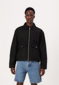 Weekday - MARCO REGULAR JACKET - Giacca leggera - black Immagine in miniatura 1
