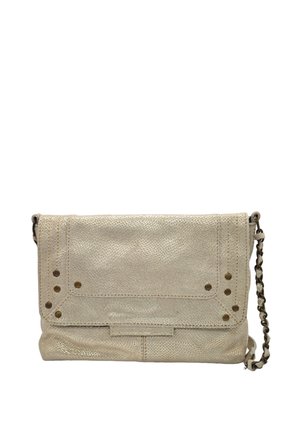 Pieces Sac bandoulière - beige metallic