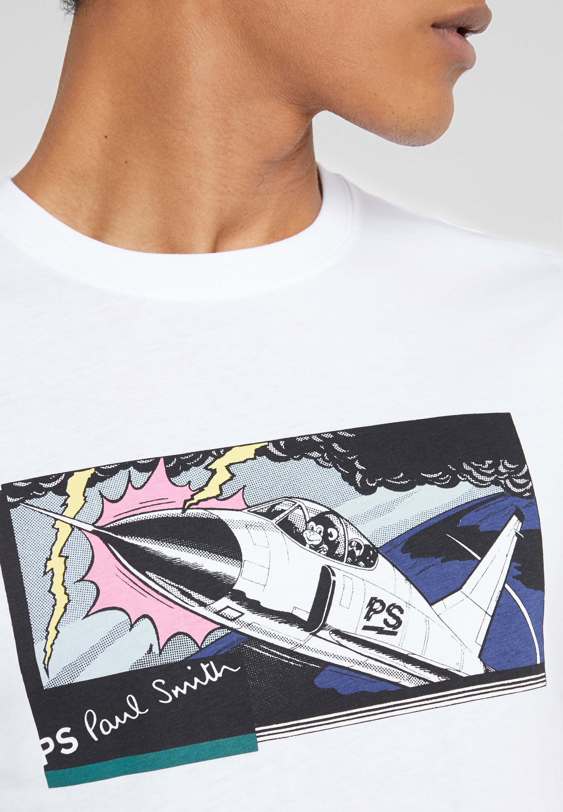Homme SLIM FIT JET - T-shirt imprimé Homme SLIM FIT JET - T-shirt imprimé
