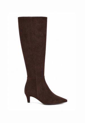 Day Vine, DAY VINE STIEFEL LOW STILETTO HEEL KNEE HIGH - Botas - braun