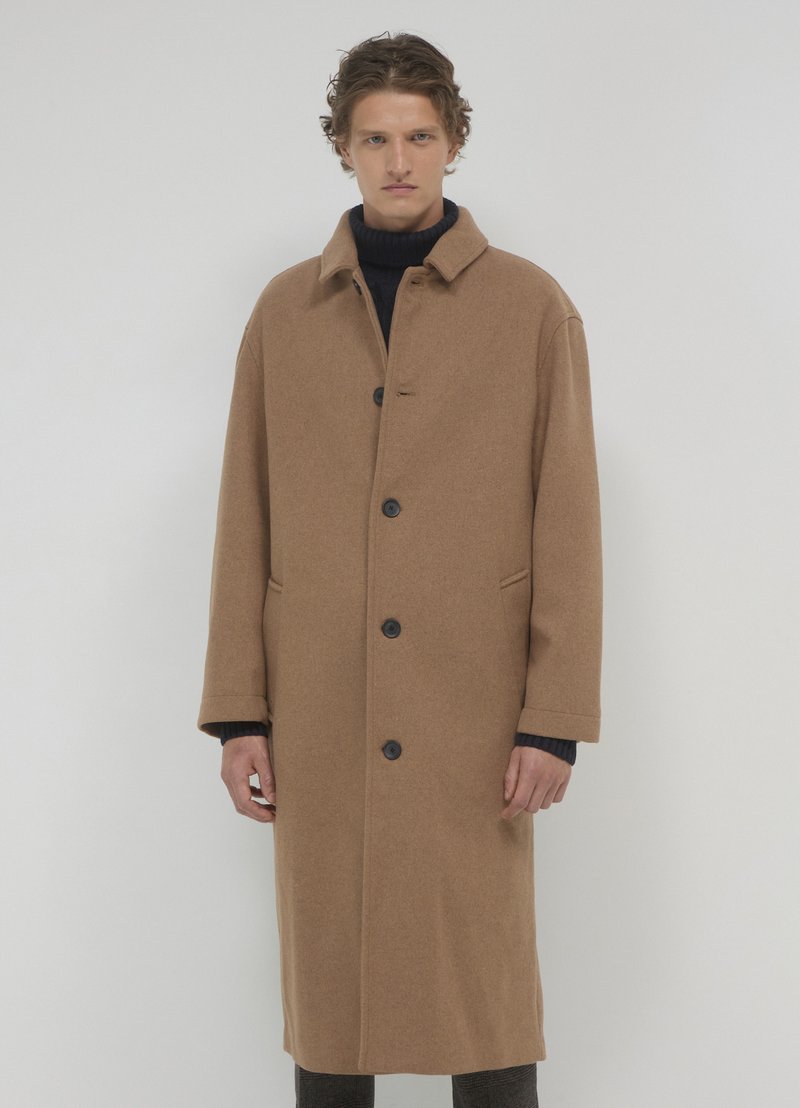 Calliope Klassischer Mantel - marrone