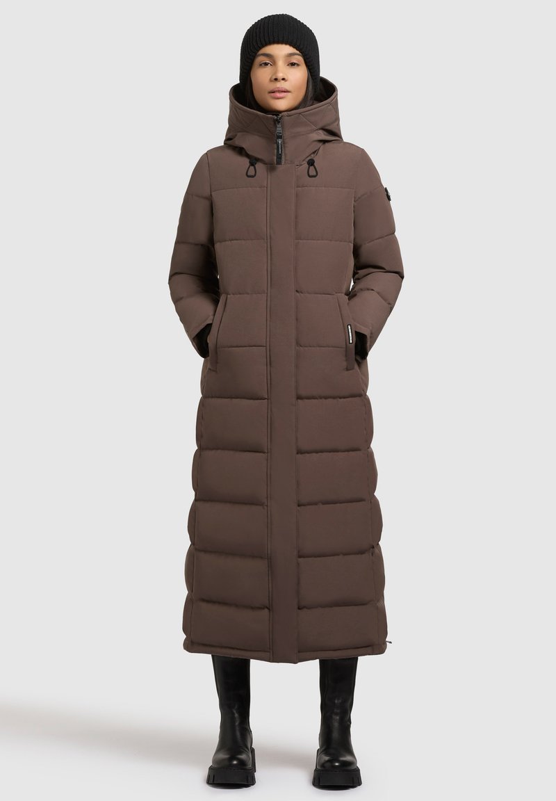 khujo CLARESSE - Manteau d'hiver - taupe dunkel