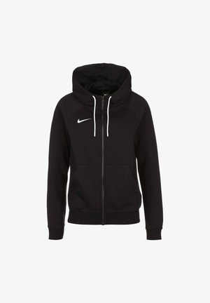 PARK - Zip-up sweatshirt - black / white