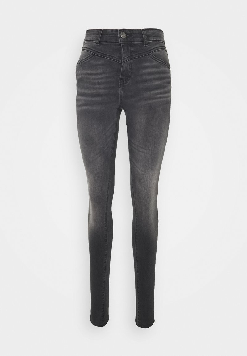 Noisy May Tall Jeans Skinny Fit blauw denim/bluedenim