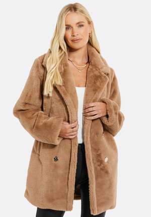 Threadbare Winter coat - tan