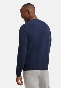 FALKE Basic Lambswool Crew - Trui - space blue