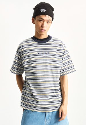 Vans CAMERON STRIPE - Camiseta estampada - white