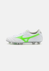 Selezionato, white/neon green/galaxy silver