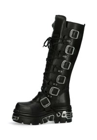 New Rock - Cowboy/Biker boots - schwarz Thumbnail Image 1