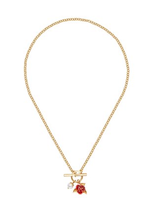 FABLE ENGLAND ENGLISH ROSE PEARL CHAIN - Kaelakee - gold-coloured