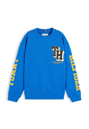 Tommy Hilfiger, VARSITY SWEATSHIRT - Sweater - vibrant blue