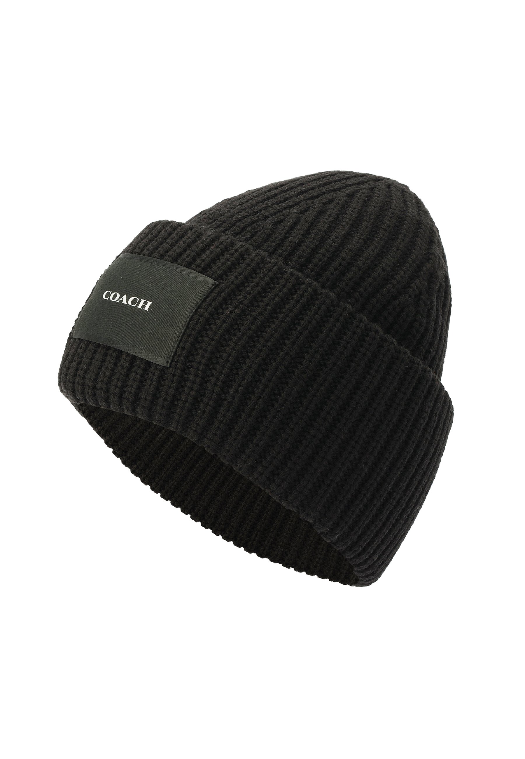 Coach Black Knit Beanie The Coach JB Show beanie – Coach Jason Brown Online Store main image 3