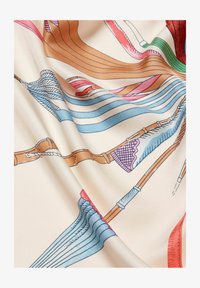 Neselectat, cream navy umbrella print