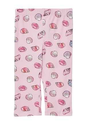 CAPRI-AUS MIT ALL-OVER-PRINT - Legging - zartrosa