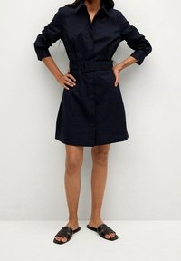 Mango Abito a camicia - royal blue