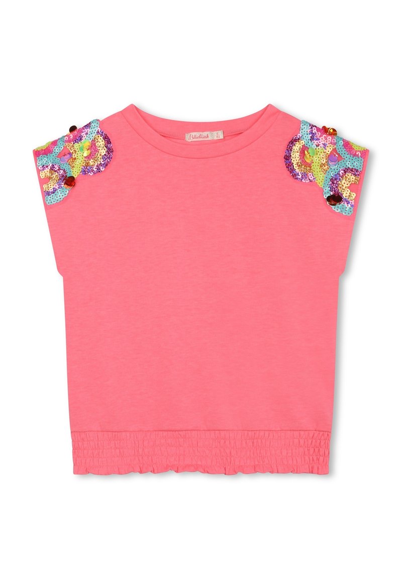 Billieblush T-shirt print donkerroze