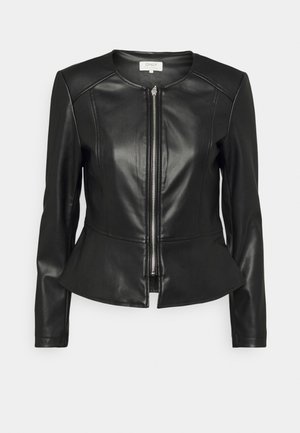 ONLSARAMY JACKET - Imitatieleren jas - black