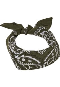 Urban Classics BANDANA - Selyemkendő - olive
