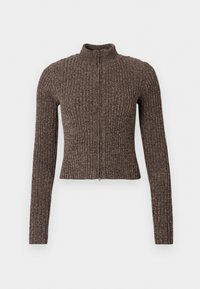BLAISE CARDIGAN - Kardiganas - chocolate/brindle