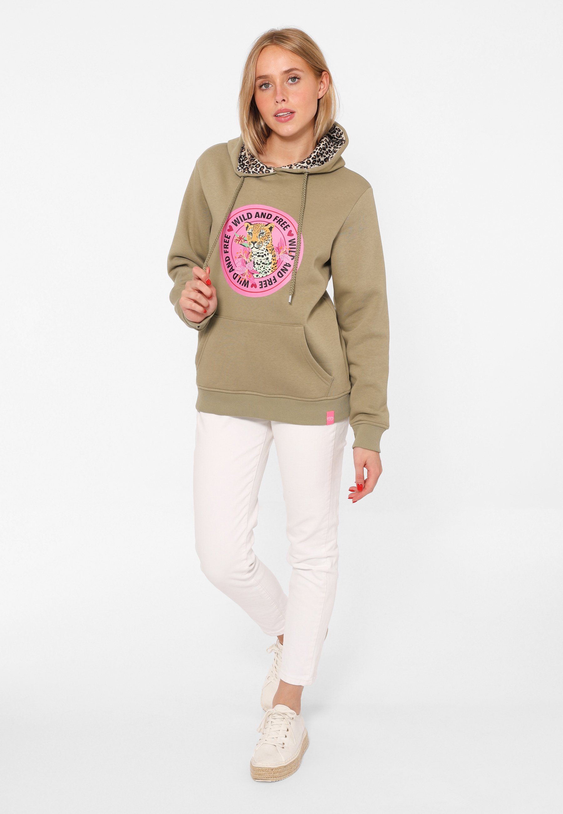 Felpa morbida da donna con stampa – Look elegante per primavera