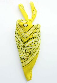 Kebello BANDANA COTON - Foulard - yellow
