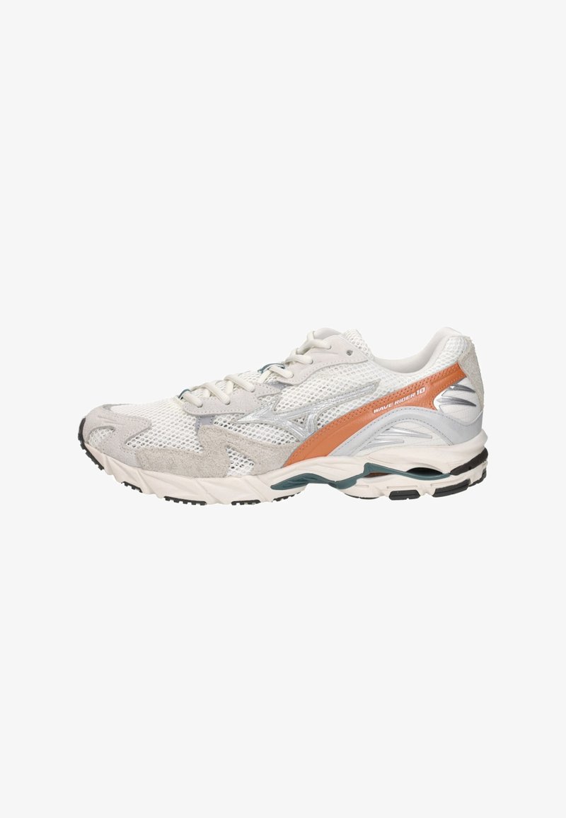 Lowwit Mizuno WAVE RIDER 10 PREMIUM - Sneaker low - wit/weiß - Zalando