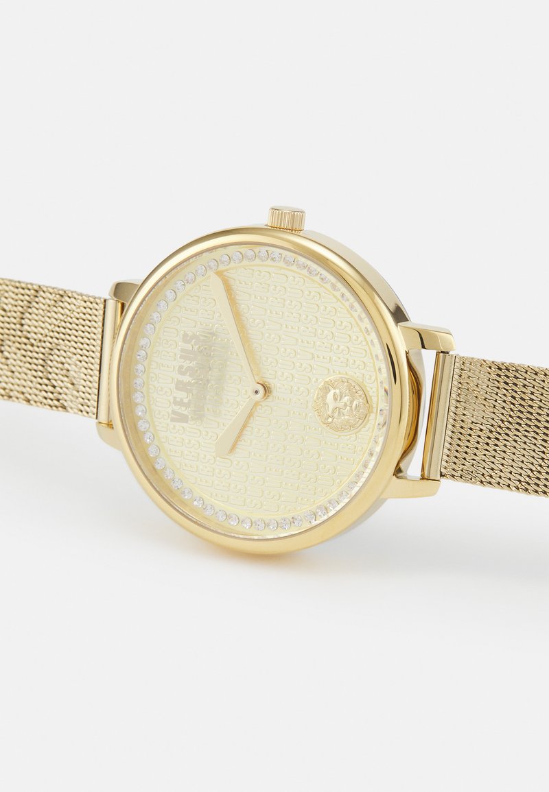 Damen Analoguhren | Versus Versace LA VILLETTE CRYSTAL Uhr gold-coloured/goldfarben - II13405 Damen Analoguhren | Versus Versace LA VILLETTE CRYSTAL Uhr gold-coloured/goldfarben - II13405