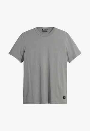 SLIM FIT ICON - Basic T-shirt - foil - grey