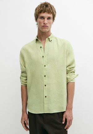 Massimo Dutti, Hemd - light green