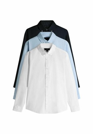 REGULAR FIT - 3 PACK  - Shirt - navy blue white