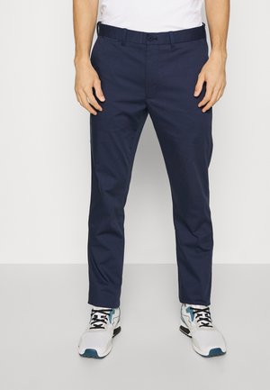 PANT FLAT FRONT - Trousers - french navy