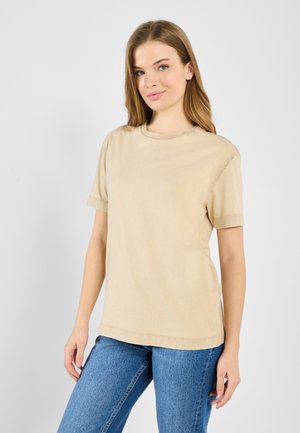 Tricou basic - light taupe