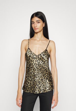 The Kooples CARACO DE SOIE GRAND LEO - Top - brown