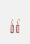 PE BAGUETTE DROP - Pendientes - gold-coloured/pink