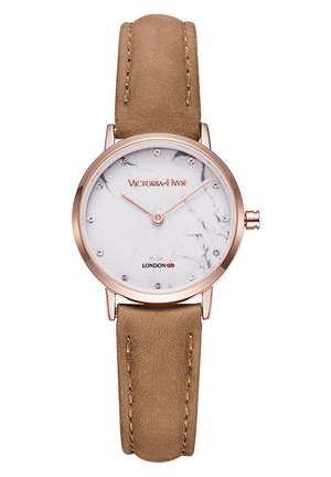 Victoria Hyde MARBLE DIA ULTRA THIN MINIMALIST - Montre - braun