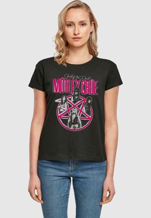 Merchcode MOTLEY CRUE-VINTAGE SHOUT AT THE DEVIL BOX - Print T-shirt - black