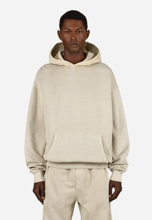 LOGO  - Felpa con cappuccio - vintage beige