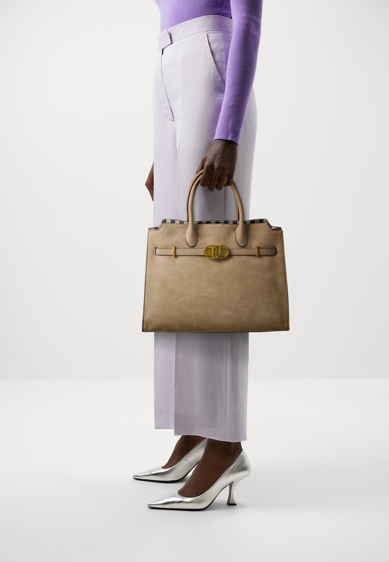 LIU JO SATCHEL - Shopping bag - cuoio chiaro