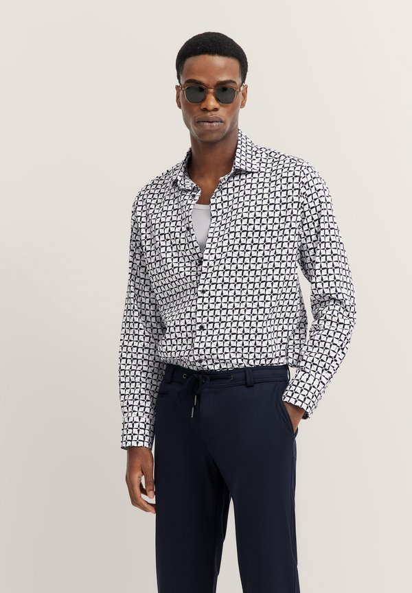 LOGO-PRINT - Hemd - marine