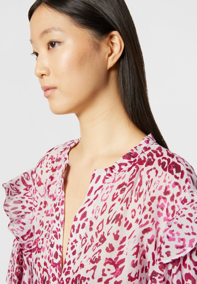 Damen Bekleidung | Iro GIRA Freizeitkleid white/pink/pink meliert - MR77671 Damen Bekleidung | Iro GIRA Freizeitkleid white/pink/pink meliert - MR77671