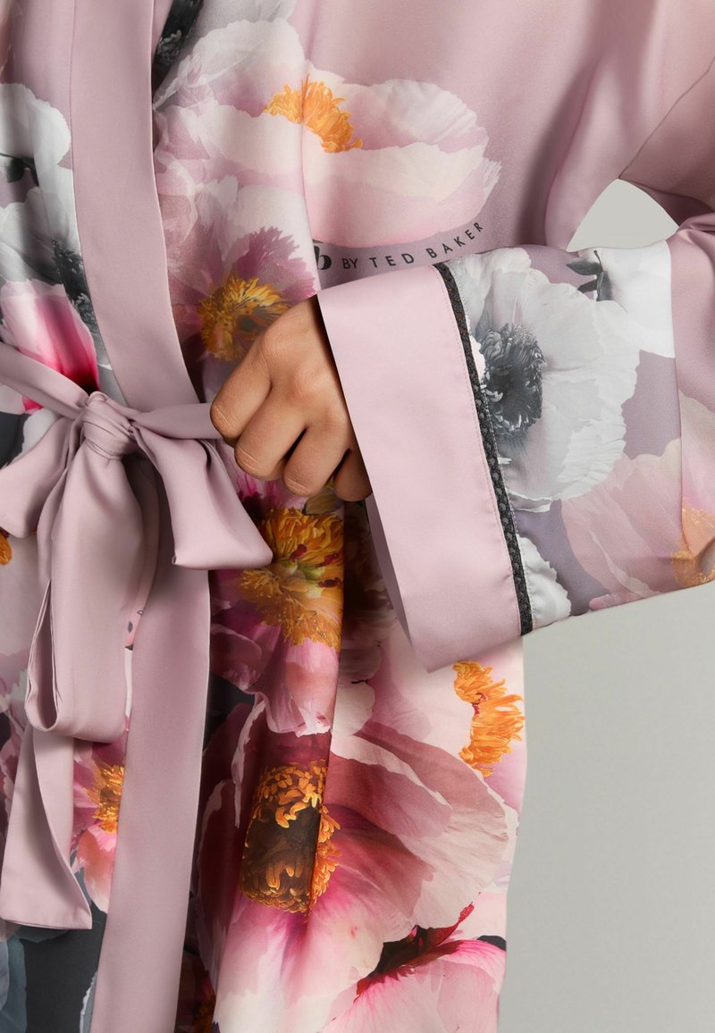 Gown Robe Robe Ted Baker Rose B By Ted Baker CHARCOAL FLORAL LONG