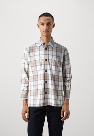 KARTER - Button down-skjorte - open brown