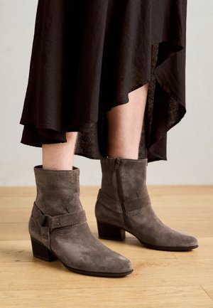 Cowboy-/Bikerlaarsjes - light grey