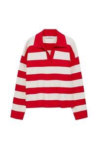 Mango Strickpullover - red