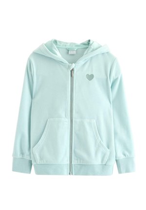 Lindex Felpa con zip - light aqua