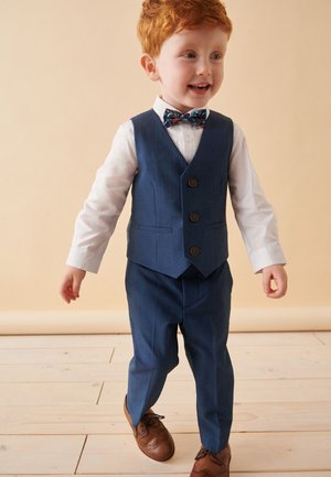 Next SET REGULAR FIT - Chaleco - blue