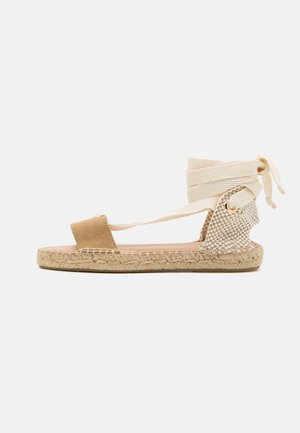 Anna Field LEATHER - Espadrillas - beige