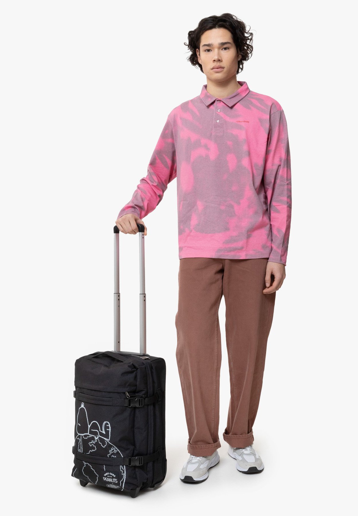 Eastpak TRANSIT'R - Trolley - peanuts placed/negro - Zalando.es