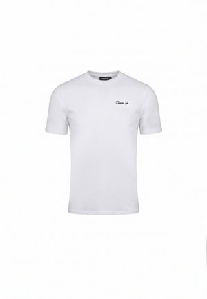 CLOSURE London, SCRIPT BASKETBALL TEE - T-shirt con stampa - white