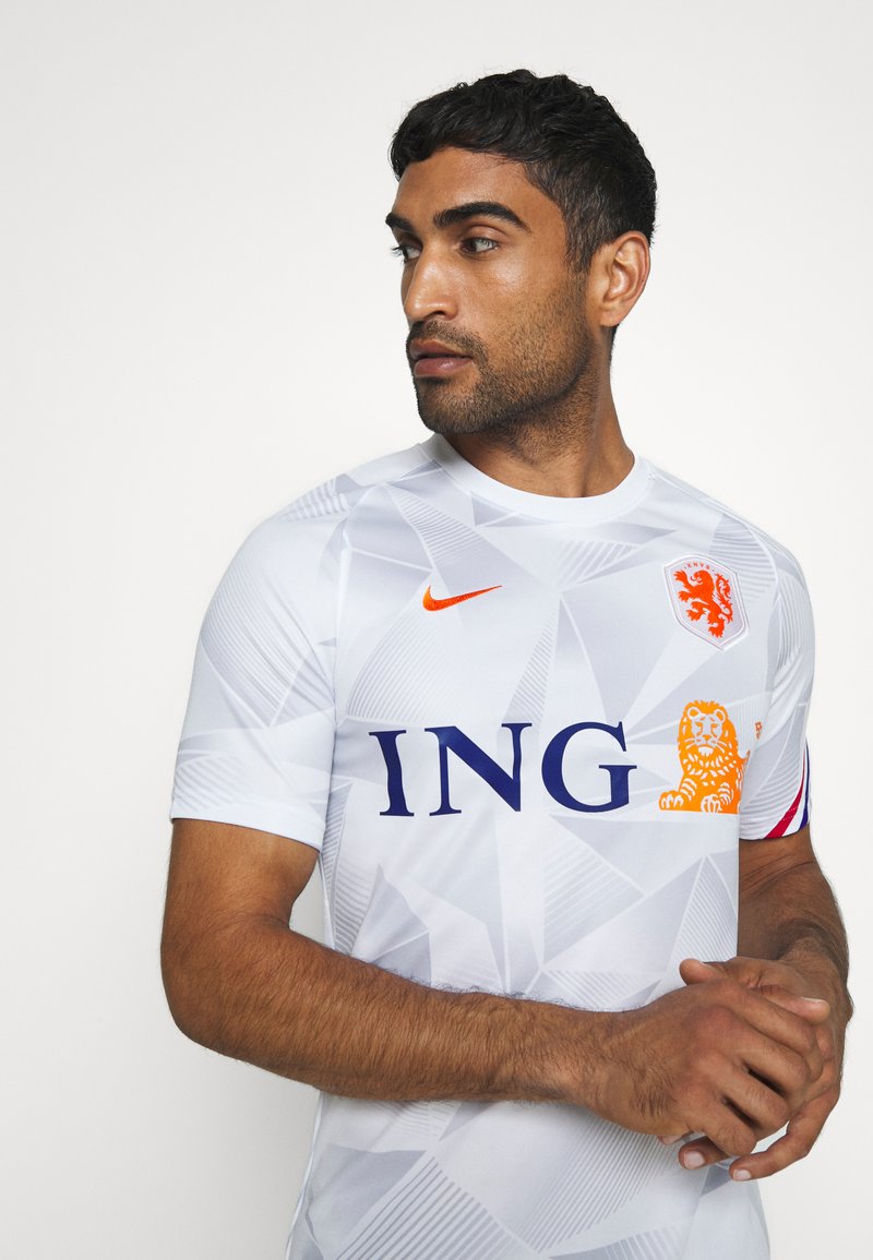 Nike Performance Niederlande Knvb National Team Wear White Safety Orange White Zalando Co Uk
